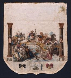 Tablier Hauts-grades, "Chevalier d’Orient"